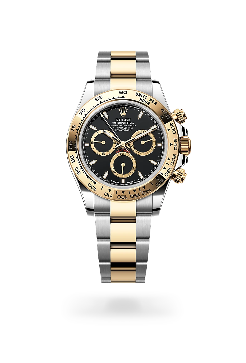 rolex cosmograph daytona in yellow rolesor - combination of oystersteel and yellow gold, m126503-0003 - global watch company