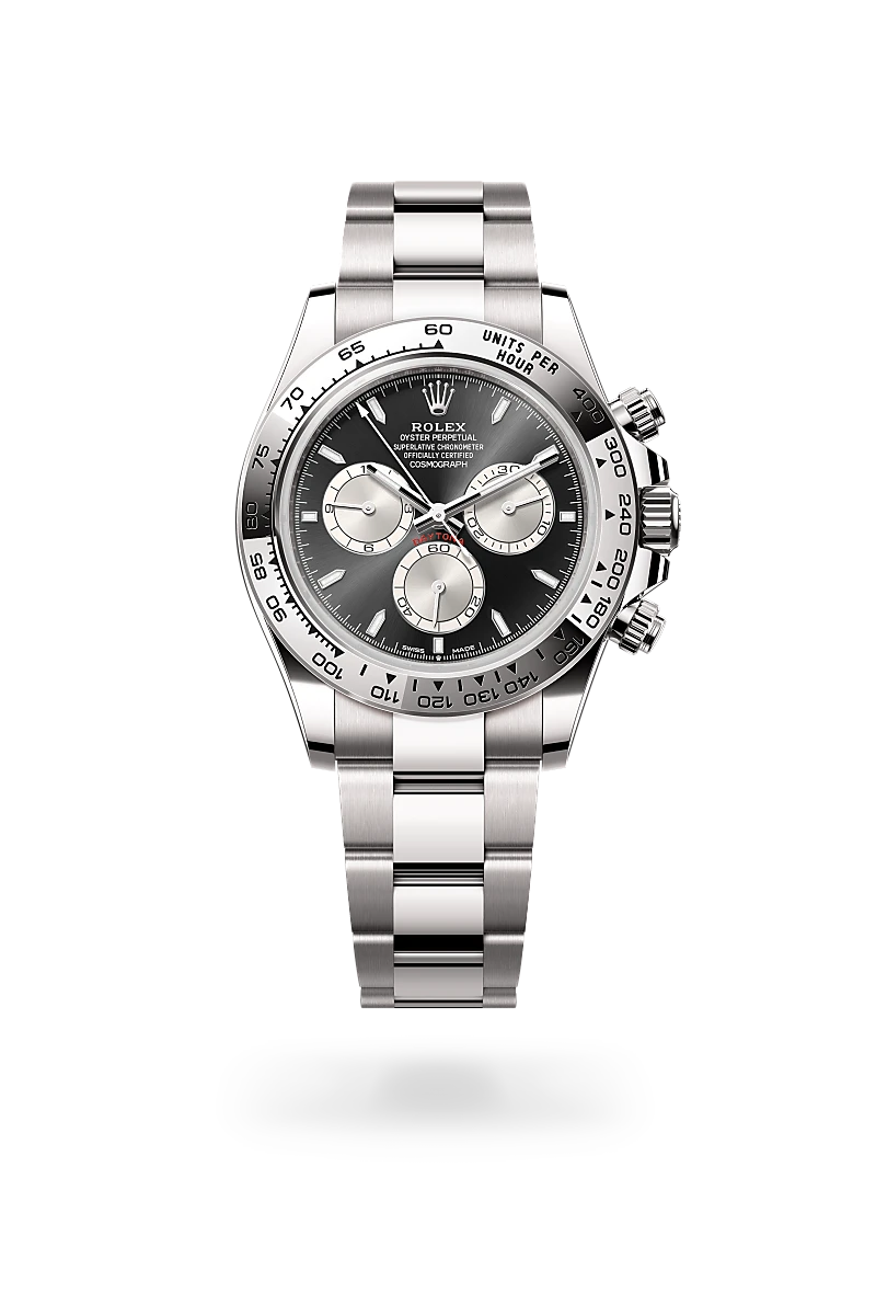rolex cosmograph daytona in 18 ct white gold, m126509-0001 - global watch company
