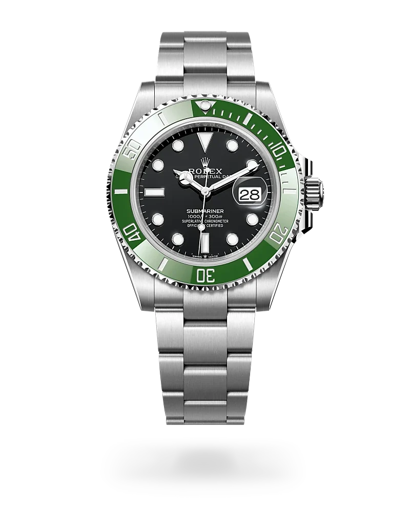 rolex submariner in oystersteel, m126610lv-0002 - global watch company