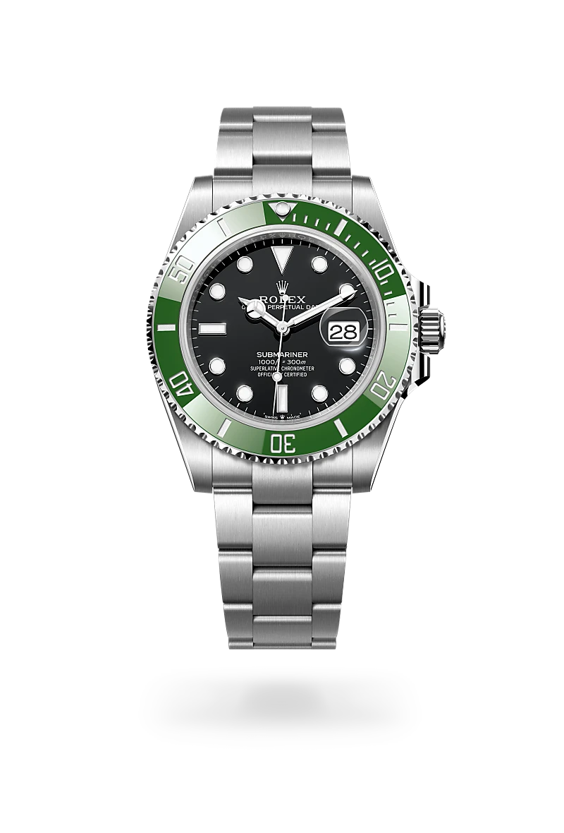 rolex submariner in oystersteel, m126610lv-0002 - global watch company