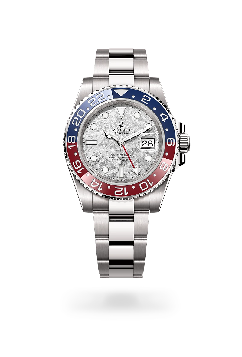 rolex gmt-master ii in 18 ct white gold, m126719blro-0002 - global watch company