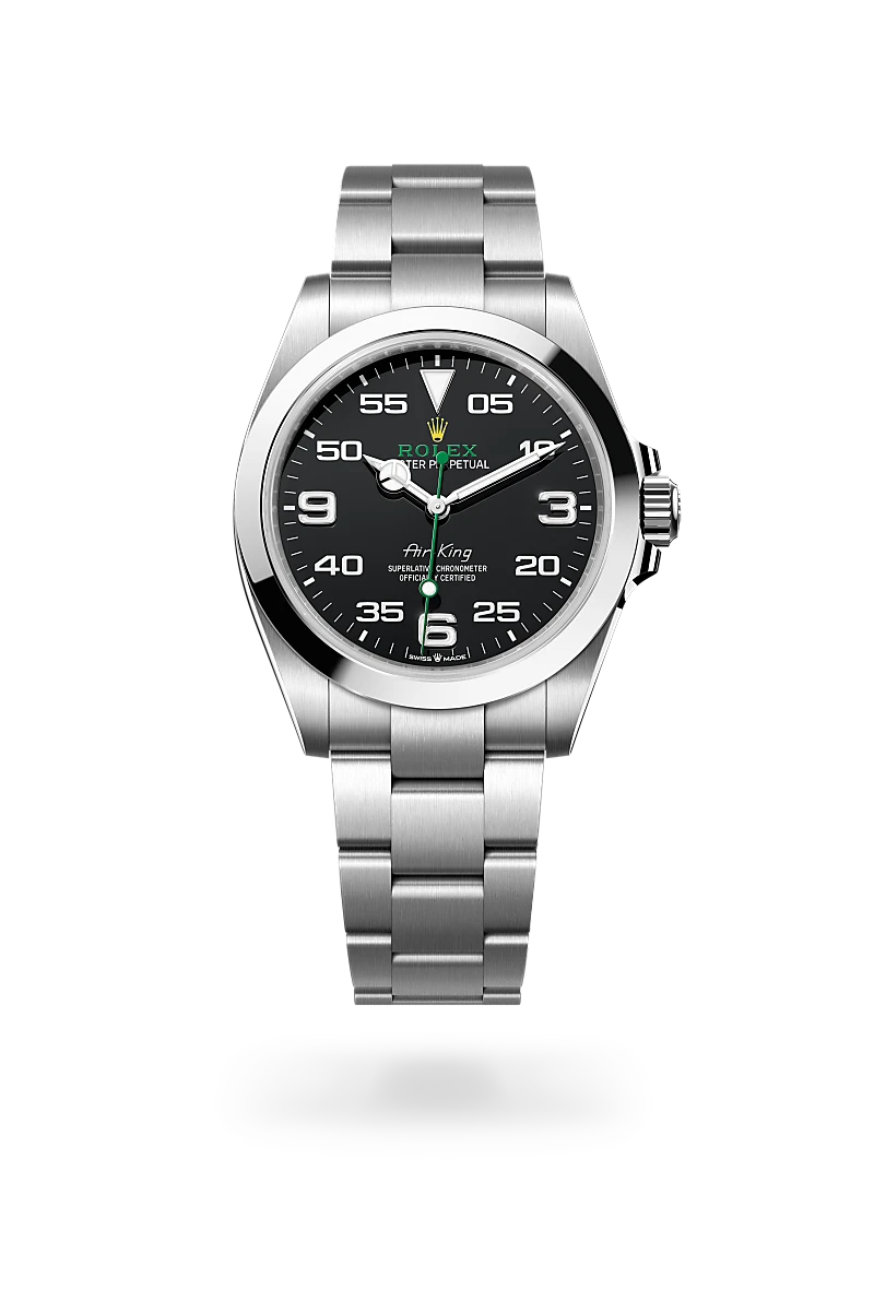 rolex air-king in oystersteel, m126900-0001 - global watch company