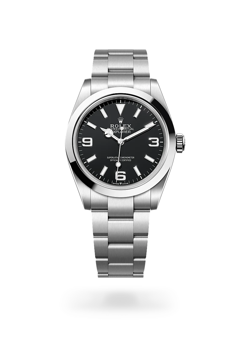rolex explorer in oystersteel, m224270-0001 - global watch company
