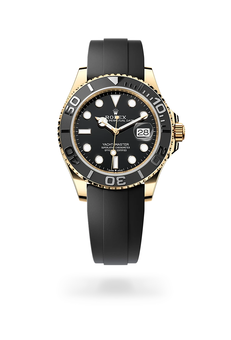rolex yacht-master in 18 ct yellow gold, m226658-0001 - global watch company