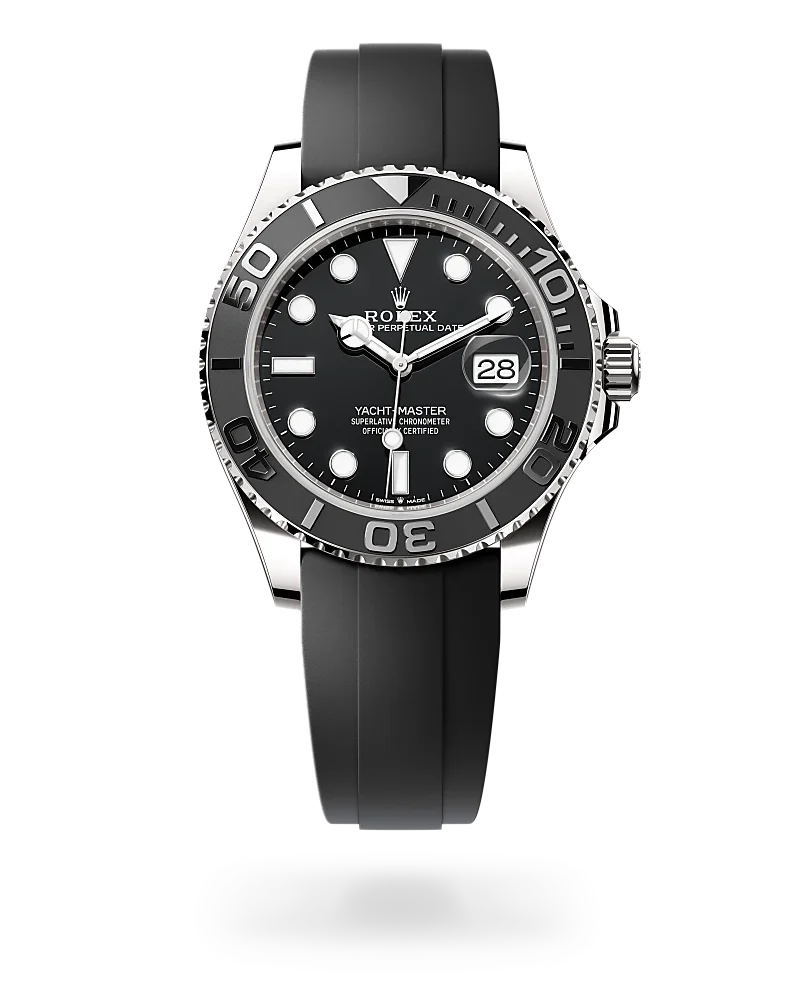 rolex yacht-master in 18 ct white gold, m226659-0002 - global watch company