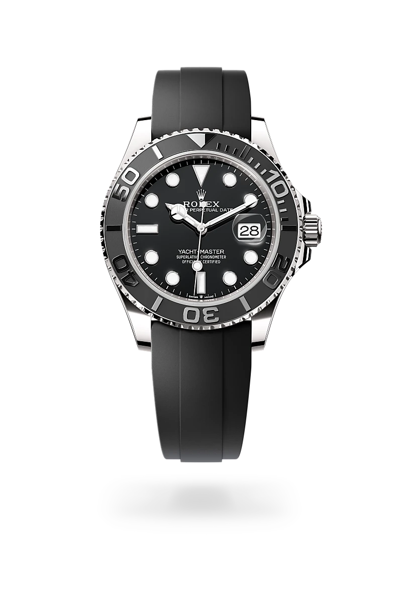 rolex yacht-master in 18 ct white gold, m226659-0002 - global watch company