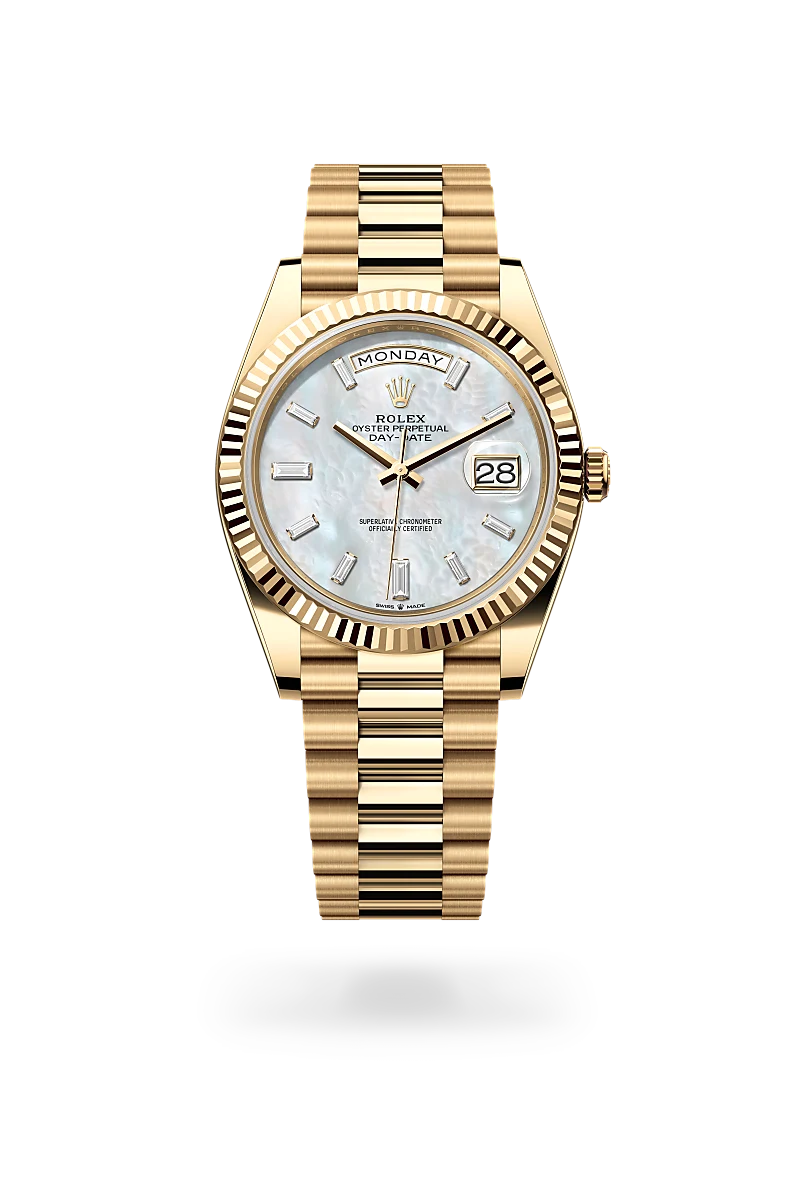 rolex day-date in 18 ct yellow gold, m228238-0071 - global watch company