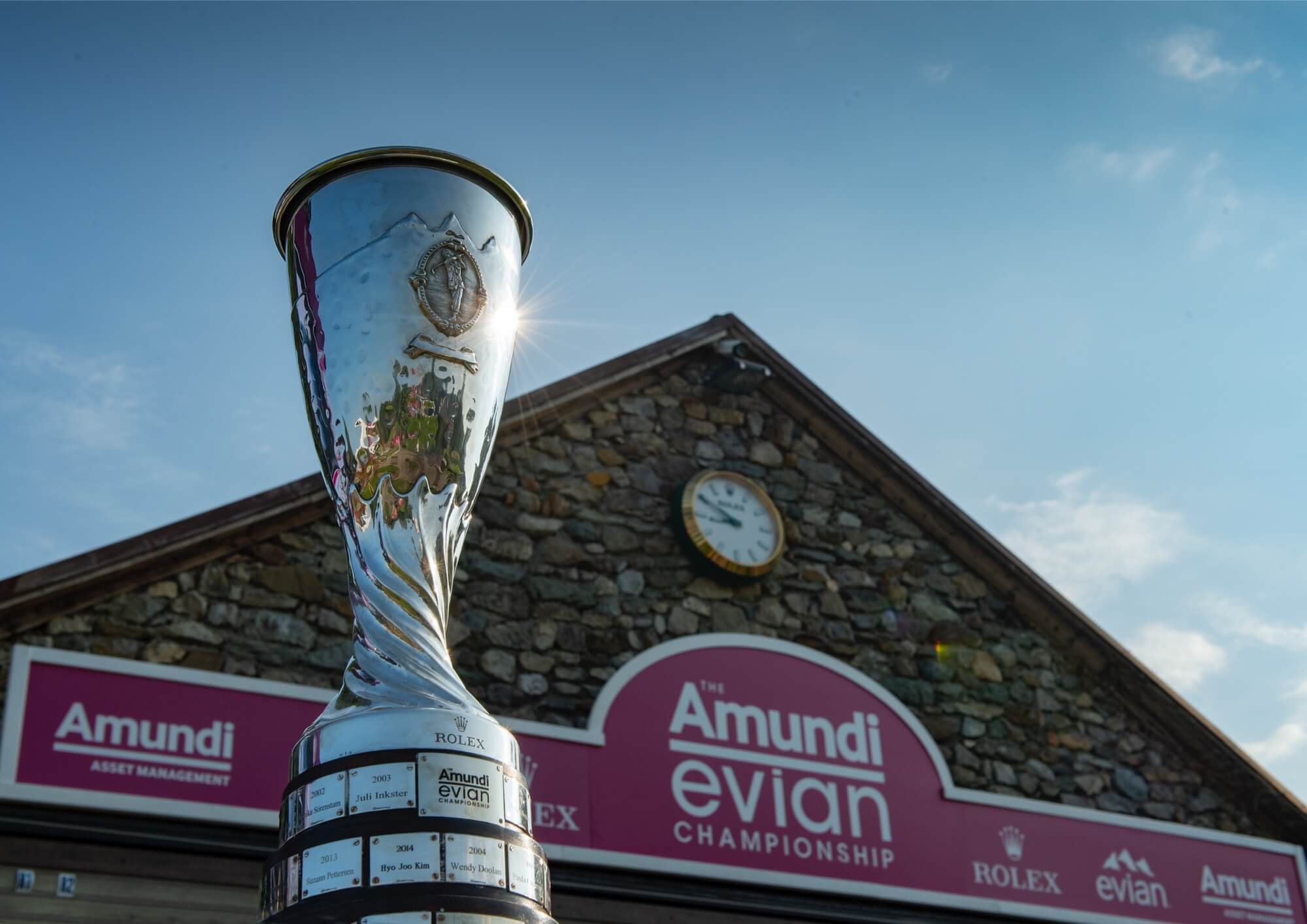 rolex and the amundi evian championship - global watch company