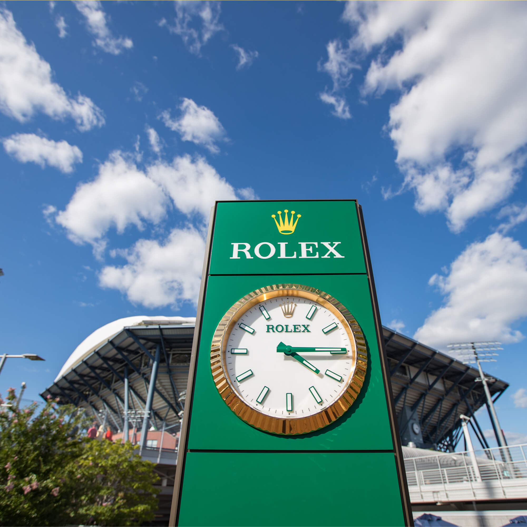 rolex and the us open - global watch company