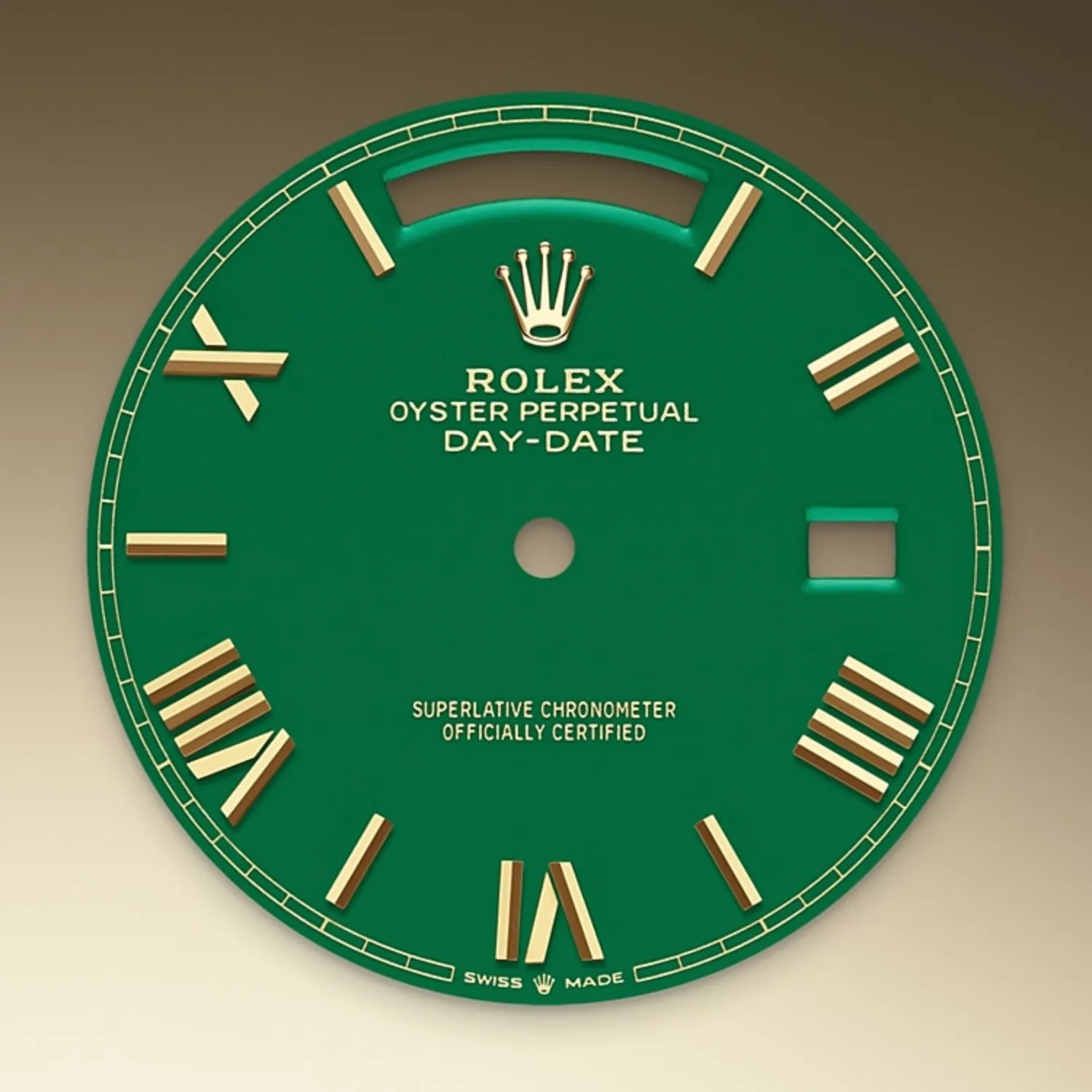 green dial yellow gold m228238 0061