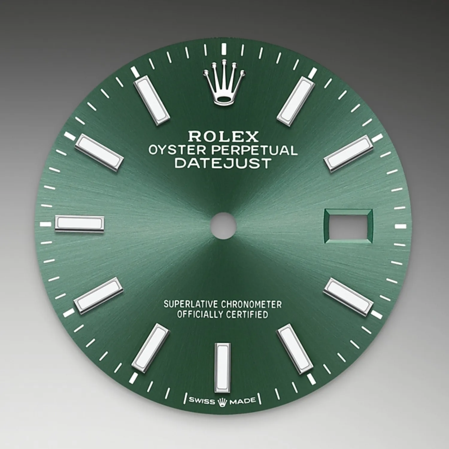 mint green dial white rolesor m126234 0051