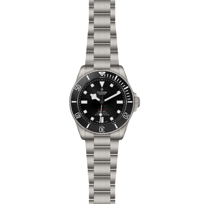 A M25407N-0001 watch with a black dial.