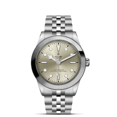 A M79660-0003 watch with a yellow dial.