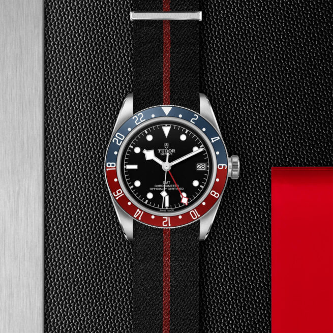 tudor M79830RB-0003 with red and black strap.