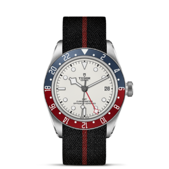 A tudor M79830RB-0012 with red, white and blue dials.