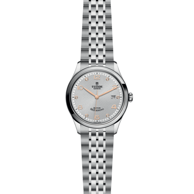 A lady's watch with a silver bracelet - M91550-0003.