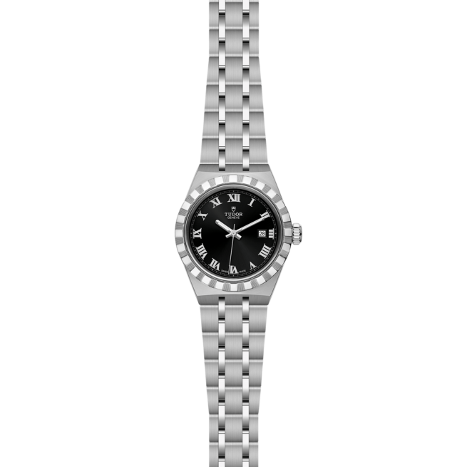 A women's watch with M28300-0003 dials on a black background.