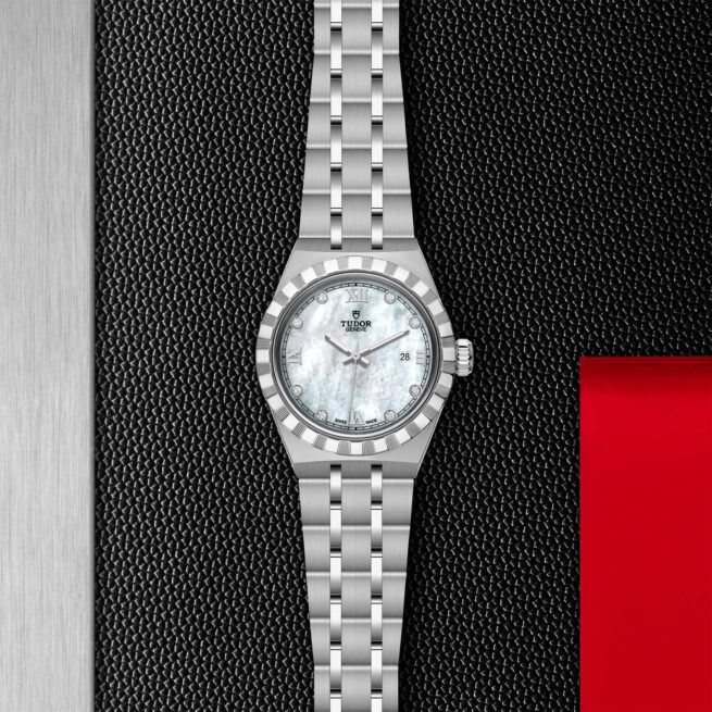 A women's watch with a M28300-0005 dial.