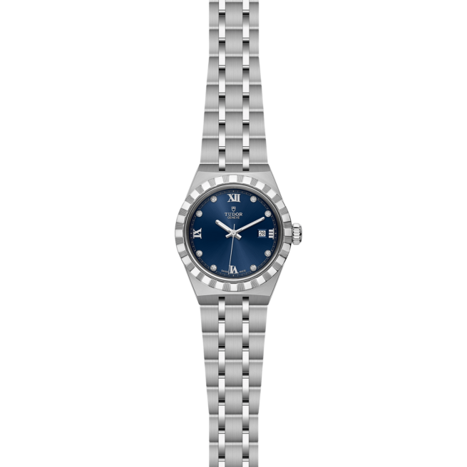 A women's watch with M28300-0007 blue dial.