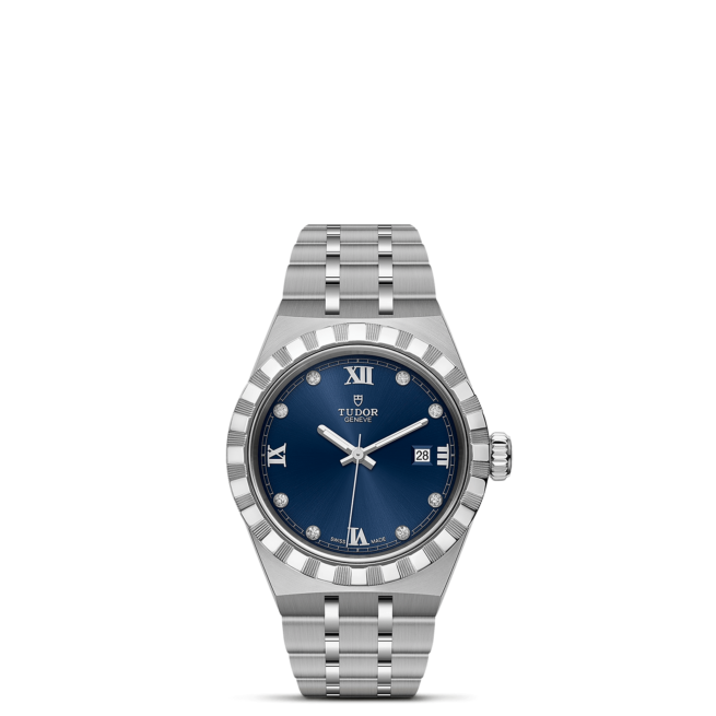 A women's watch with M28300-0007 dials on a black background.