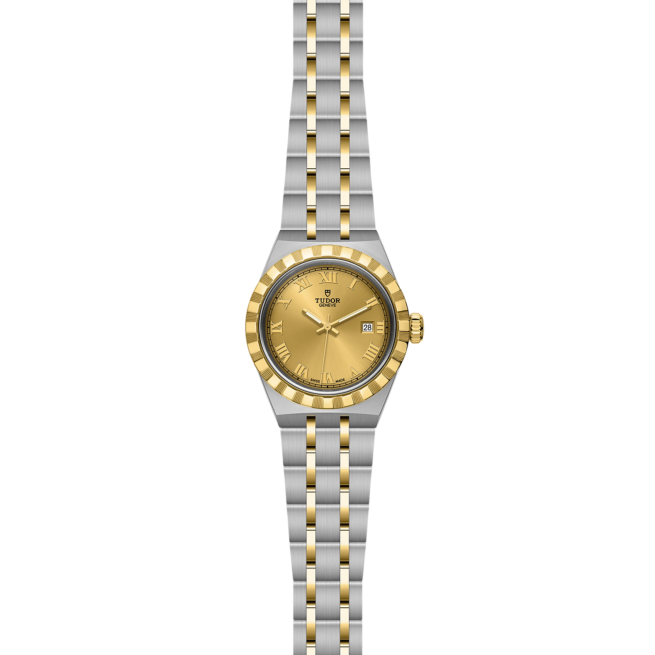 A ladies's watch M28303-0004 with a yellow dial.