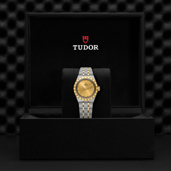 A tudor watch in a M28303-0004 box.