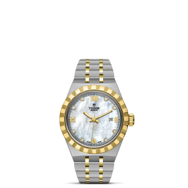 A women's watch M28303-0007 with a mother of pearl dial.
