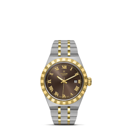 A M28303-0008 watch with roman numerals.