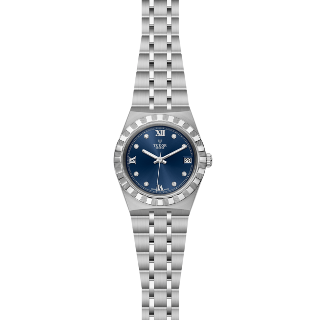 A women's M28400-0007 watch with a blue dial.