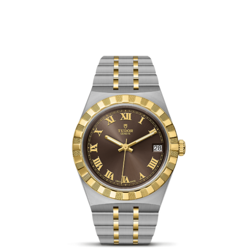 A M28403-0008 watch with roman numerals.