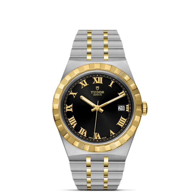 A M28503-0006 watch with roman numerals.