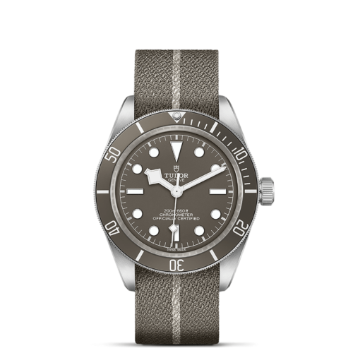 A M79010SG-0002 watch on a black background.