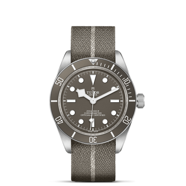 A M79010SG-0002 watch on a black background.