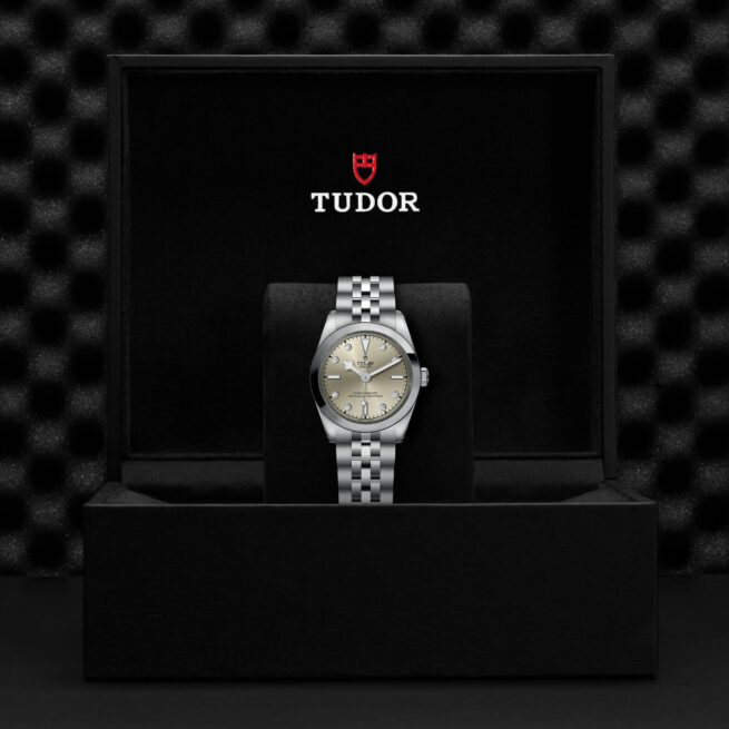 A M79600-0006 watch in a gift box.