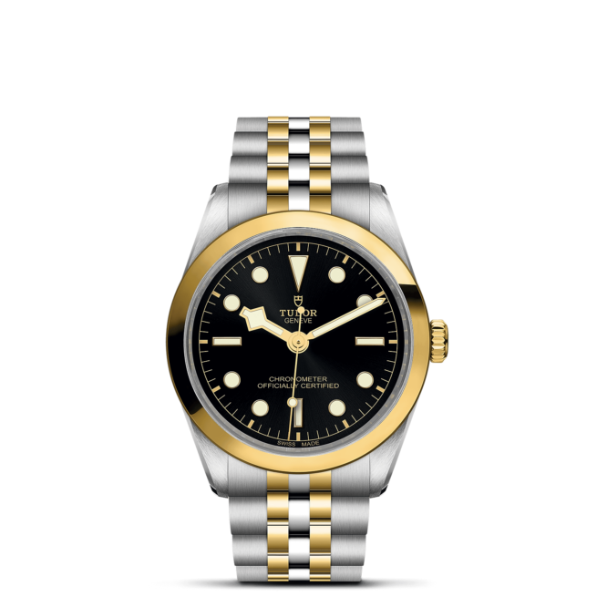 A M79643-0001 with a black dial.