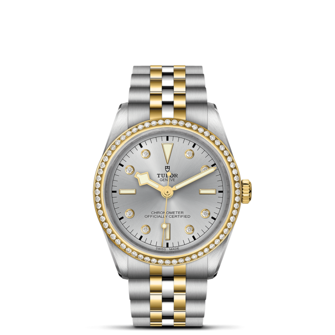 A M79653-0006 watch with diamonds on the dial.
