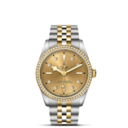 A M79653-0007 watch with yellow gold and diamonds.