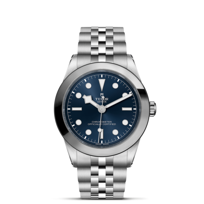 The M79660-0002 watch with blue dial.