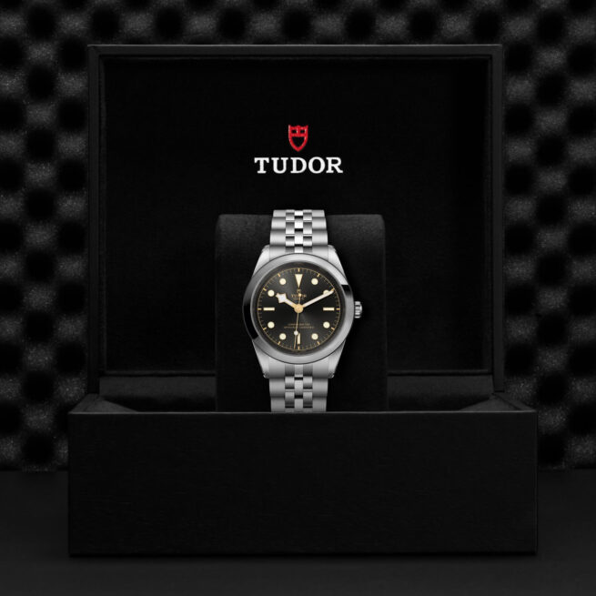 A M79680-0001 watch in a black box.