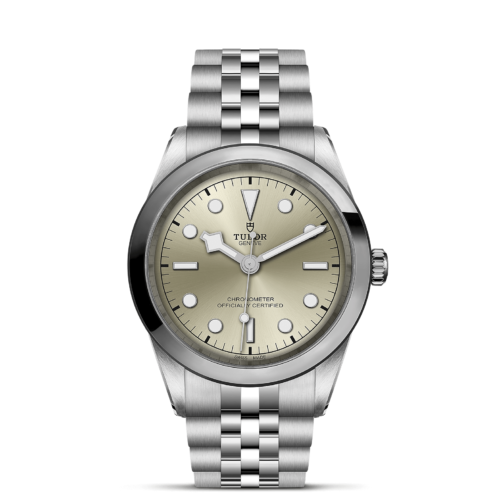 A M79680-0003 watch with a yellow dial.