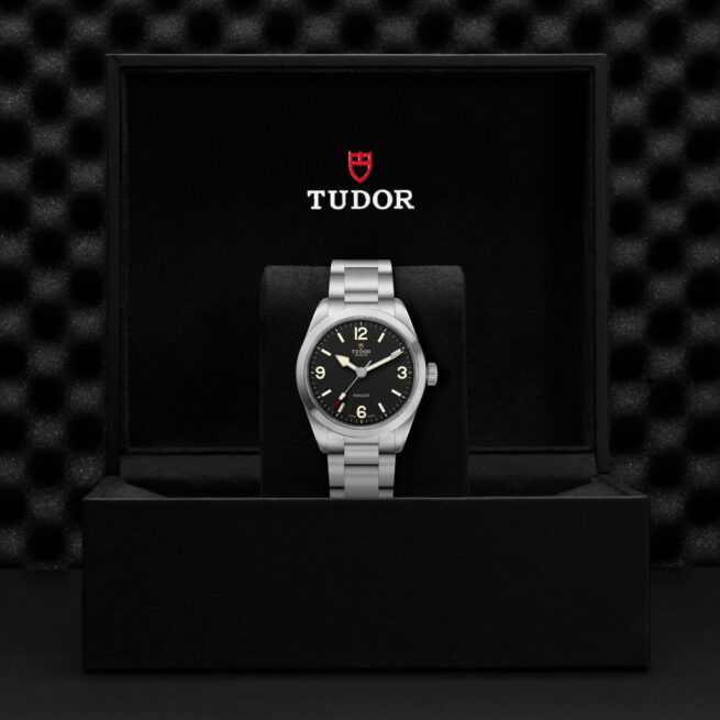 A M79950-0001 watch in a black box.