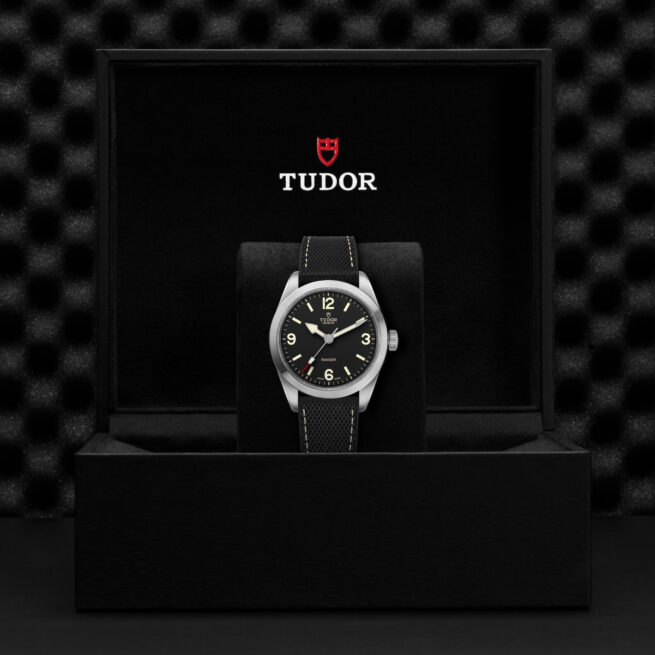 A M79950-0002 watch in a black box.