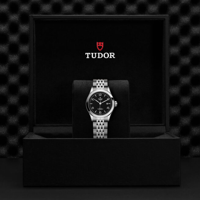 A M91350-0002 watch in a black box.