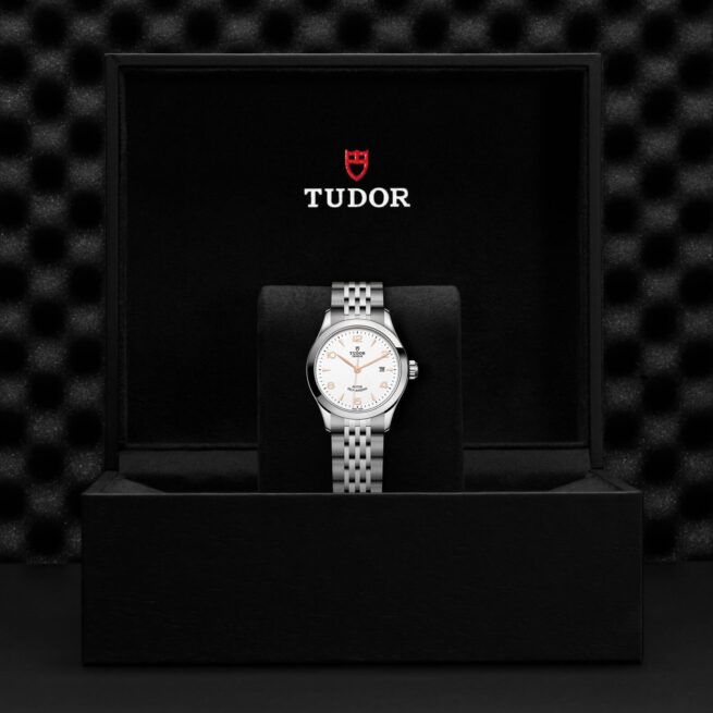 A M91350-0011 watch in a gift box.