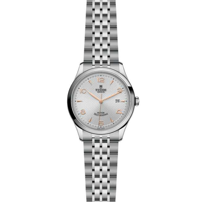 A women's watch with a M91650-0001 dial.