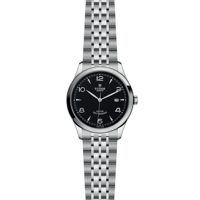 A M91650-0002 with a black dial on a black background.