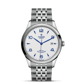 A M91650-0005 with blue dials on a black background.