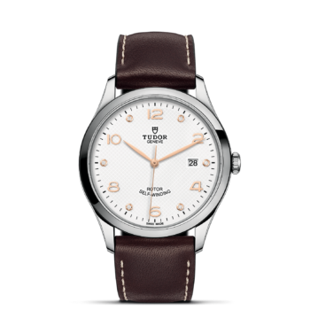 The M91650-0014 with brown leather straps.