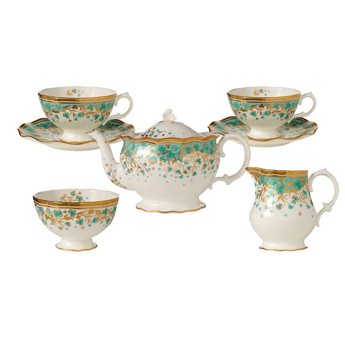 Gift Guide For Her GWC Fortnums Cloverleaf Tea for Two Set