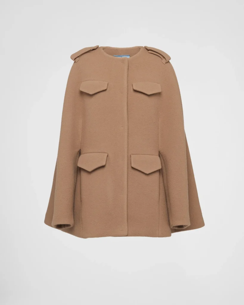 Gift Guide For Her GWC prada Single breasted velour caban jacket